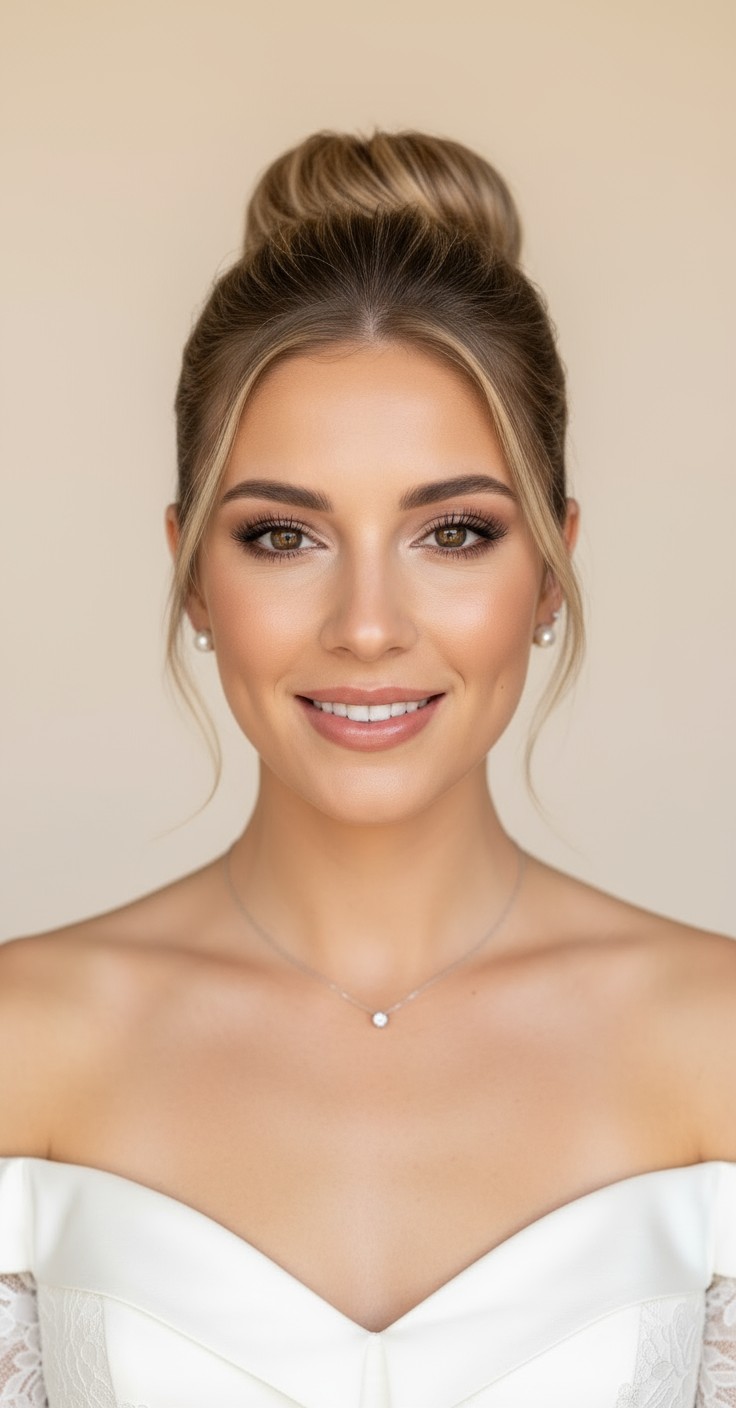 After Wedding High Bun